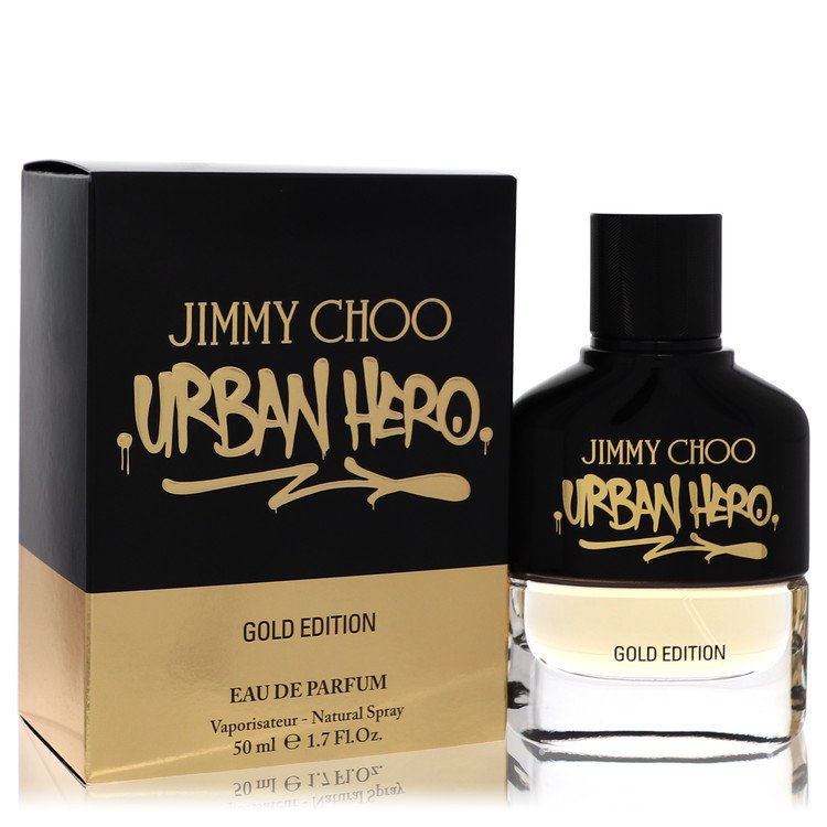 Jimmy Choo Urban Hero Gold Edition by Jimmy Choo Eau De Parfum Spray 1.7 oz Jimmy Choo Urban Hero Gold Edition by Jimmy Choo Eau De Parfum Spray 1.7 oz